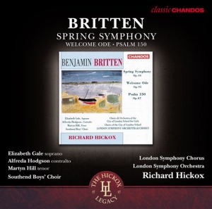 Britten - Spring Symphony ryhmässä CD @ Bengans Skivbutik AB (631705)