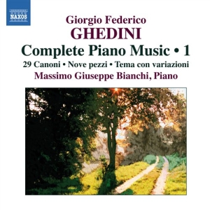 Ghedini - Complete Piano Music Vol 1 ryhmässä Externt_Lager / Naxoslager @ Bengans Skivbutik AB (632389)