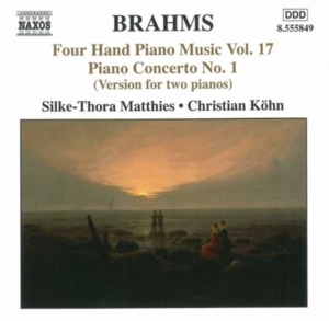 Brahms - 4 Hands Piano Music Vol.17 ryhmässä CD @ Bengans Skivbutik AB (632862)