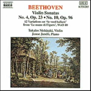 Beethoven Ludwig Van - Violin Sonatas 4 Opp 23 & 96 ryhmässä CD @ Bengans Skivbutik AB (633687)