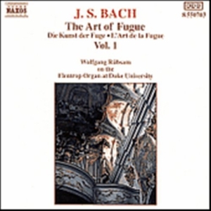 Bach Johann Sebastian - The Art Of Fugue Vol 1 ryhmässä CD @ Bengans Skivbutik AB (633696)