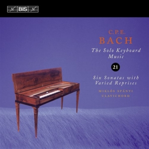 Cpe Bach - Keyboard Music Vol 21 ryhmässä CD @ Bengans Skivbutik AB (633800)