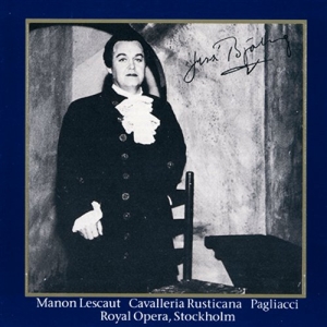 Björling Jussi - Manon Lescaut, Cav/Pag ryhmässä Externt_Lager / Naxoslager @ Bengans Skivbutik AB (634623)