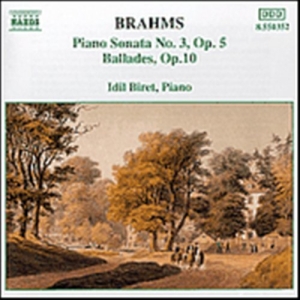 Brahms Johannes - Piano Sonatas 3 ryhmässä Externt_Lager / Naxoslager @ Bengans Skivbutik AB (634811)