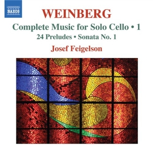 Weinberg - Works For Solo Cello ryhmässä CD @ Bengans Skivbutik AB (635823)