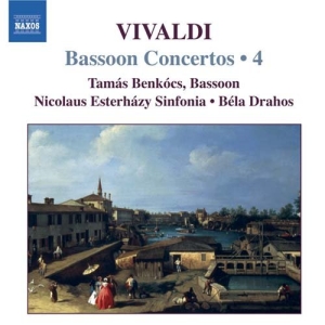 Vivaldi:  Drahos - Bassoon Concertos Vol.4 ryhmässä Externt_Lager / Naxoslager @ Bengans Skivbutik AB (637709)