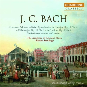 J.C. Bach - Symphonies 4 & 6 / Symphony Fo ryhmässä Externt_Lager / Naxoslager @ Bengans Skivbutik AB (637823)