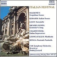 Various Artists - Italian Festival ryhmässä CD / Klassiskt @ Bengans Skivbutik AB (637980)