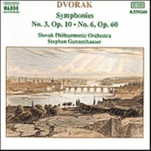 Dvorak Antonin - Symphonies 3 & 6 ryhmässä Externt_Lager / Naxoslager @ Bengans Skivbutik AB (638043)