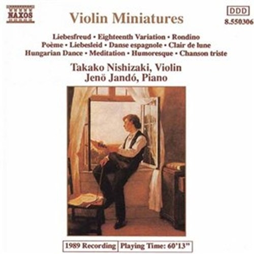 Various - Violin Miniatures ryhmässä Externt_Lager / Naxoslager @ Bengans Skivbutik AB (638071)
