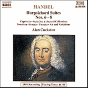 Handel George Frideric - Harpsichord Suites 6-8 ryhmässä Externt_Lager / Naxoslager @ Bengans Skivbutik AB (638093)