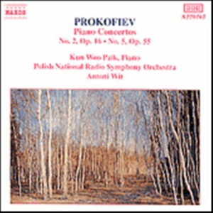 Prokofiev Sergey - Piano Concertos 2 & 5 ryhmässä Externt_Lager / Naxoslager @ Bengans Skivbutik AB (638094)