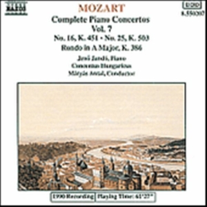 Mozart Wolfgang Amadeus - Complete Piano Concertos Vol 7 ryhmässä Externt_Lager / Naxoslager @ Bengans Skivbutik AB (638110)