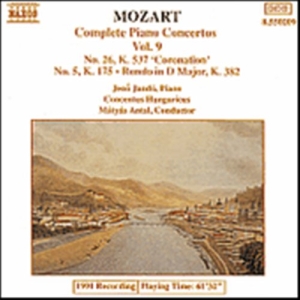 Mozart Wolfgang Amadeus - Complete Piano Concertos Vol 9 ryhmässä Externt_Lager / Naxoslager @ Bengans Skivbutik AB (638112)