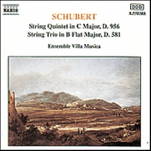 Schubert Franz - String Quintet ryhmässä Externt_Lager / Naxoslager @ Bengans Skivbutik AB (638118)