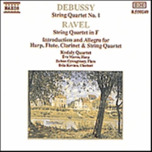 Debussy Claude - String Quartets ryhmässä Externt_Lager / Naxoslager @ Bengans Skivbutik AB (638142)