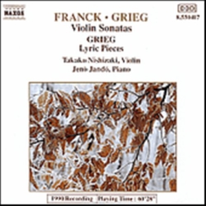 Franck/Grieg - Violin Sonatas ryhmässä CD @ Bengans Skivbutik AB (638222)