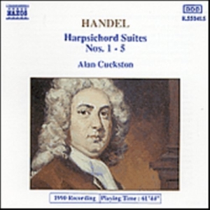 Handel George Frideric - Harpsichord Suites 1-5 ryhmässä Externt_Lager / Naxoslager @ Bengans Skivbutik AB (638225)
