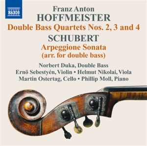Hoffmeister / Schubert - Double Bass Quartets ryhmässä Externt_Lager / Naxoslager @ Bengans Skivbutik AB (639662)
