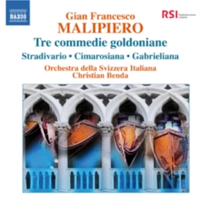 Malipiero - Tre Commedie Goldoniane ryhmässä CD @ Bengans Skivbutik AB (639667)