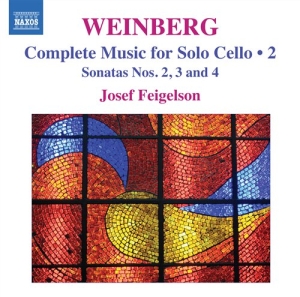Weinberg - Works For Solo Cello Vol 2 ryhmässä CD @ Bengans Skivbutik AB (639668)