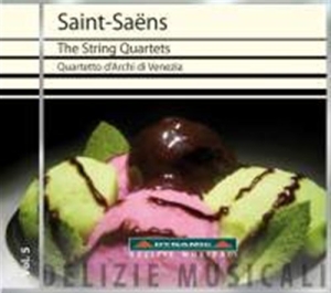 Saint-Saens - String Quartets ryhmässä CD @ Bengans Skivbutik AB (639977)