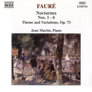 Faure Gabriel - Nocturnes Vol 1 ryhmässä CD @ Bengans Skivbutik AB (640152)
