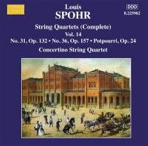 Spohr - Quartets ryhmässä CD @ Bengans Skivbutik AB (640212)