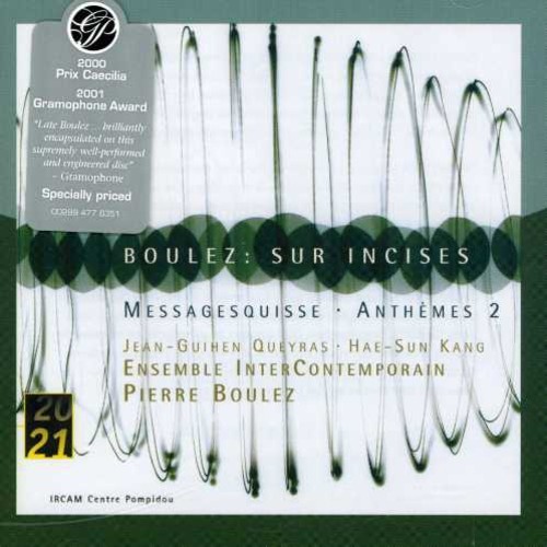 Boulez - Sur Incises, Messagesquisse Mfl ryhmässä CD / Klassiskt @ Bengans Skivbutik AB (641350)