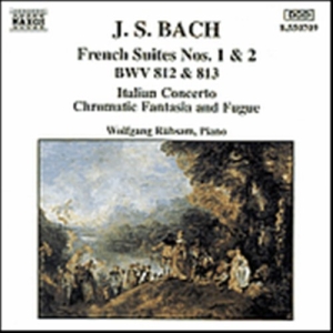 Bach Johann Sebastian - French Suites Nos 1 & 2 ryhmässä Externt_Lager / Naxoslager @ Bengans Skivbutik AB (641863)