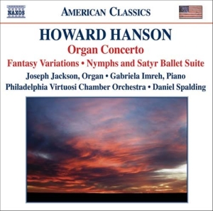 Hanson - Concerto For Organ ryhmässä Externt_Lager / Naxoslager @ Bengans Skivbutik AB (642446)