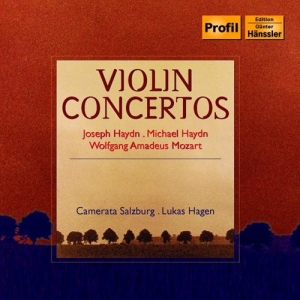 Mozart/Haydn/Haydn - Violin Concertos ryhmässä Externt_Lager / Naxoslager @ Bengans Skivbutik AB (642467)