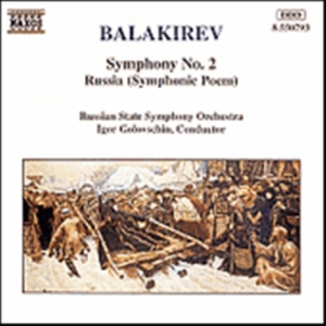 Balakirev Mily - Symphony No 2 ryhmässä CD @ Bengans Skivbutik AB (642668)