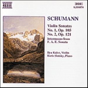 Schumann Robert - Violin Sonatas Nos 1 & 2 ryhmässä CD @ Bengans Skivbutik AB (642683)