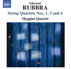 Rubbra - String Quartets Nos 1 / 3 / 4 ryhmässä Externt_Lager / Naxoslager @ Bengans Skivbutik AB (643845)