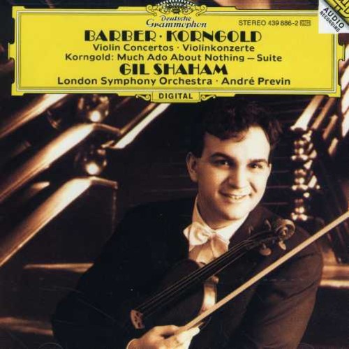 Korngold/Barber - Violinkonserter ryhmässä CD / Klassiskt @ Bengans Skivbutik AB (644001)