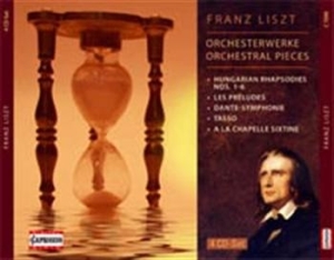 Liszt - Orchestral Pieces ryhmässä CD @ Bengans Skivbutik AB (644099)