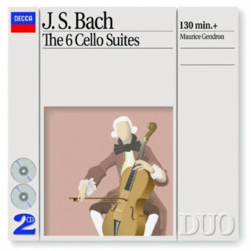 Bach - Cellosvit 1-6 ryhmässä CD / Klassiskt @ Bengans Skivbutik AB (644669)