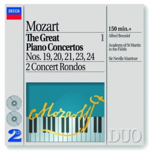 Mozart - Pianokonserter Vol 1 ryhmässä CD / Klassiskt @ Bengans Skivbutik AB (644671)