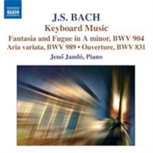 Bach: Jando - Works For Piano ryhmässä Externt_Lager / Naxoslager @ Bengans Skivbutik AB (644690)