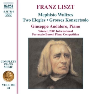 Liszt: Andoloro - Works For Piano ryhmässä Externt_Lager / Naxoslager @ Bengans Skivbutik AB (644698)