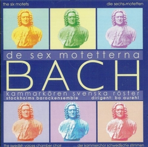 Bach Johann Sebastian - De Sex Motetterna ryhmässä Externt_Lager / Naxoslager @ Bengans Skivbutik AB (645338)