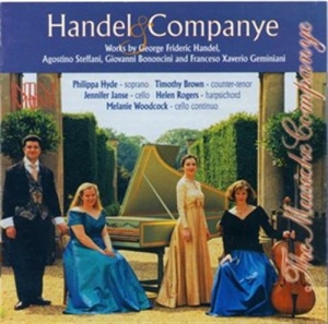 The Musicke Companye - Handel & Companye ryhmässä Externt_Lager / Naxoslager @ Bengans Skivbutik AB (645576)