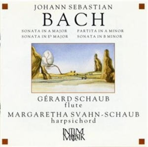 Bach Johann Sebastian - Sonata A-Dur Sonata B-Moll Partita ryhmässä Externt_Lager / Naxoslager @ Bengans Skivbutik AB (645583)