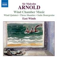 Arnold: The East Winds - Chamber Music For Winds ryhmässä Externt_Lager / Naxoslager @ Bengans Skivbutik AB (646125)
