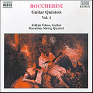 Boccherini Luigi - Guitar Quintets Vol 1 ryhmässä CD @ Bengans Skivbutik AB (646143)