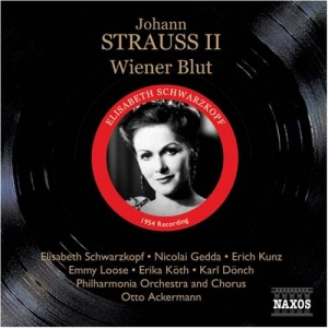 Johann Strauss Ii: Schwarzkopf - Wiener Blut ryhmässä Externt_Lager / Naxoslager @ Bengans Skivbutik AB (646372)