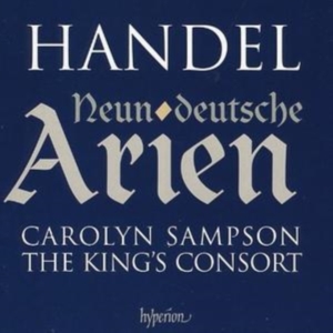Handel: Sampson/ King´S Consort - Nine German Arias ryhmässä Externt_Lager / Naxoslager @ Bengans Skivbutik AB (646383)