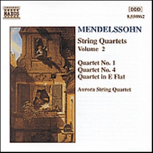 Mendelssohn Felix - String Quartets Vol 2 ryhmässä Externt_Lager / Naxoslager @ Bengans Skivbutik AB (647811)