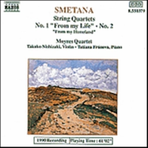Smetana Bedrich - String Quartets 1 & 2 ryhmässä CD @ Bengans Skivbutik AB (648025)